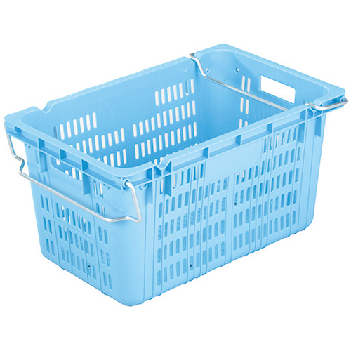 ﾌﾟﾗｽｹｯﾄM-20持手付 44L 青 1個