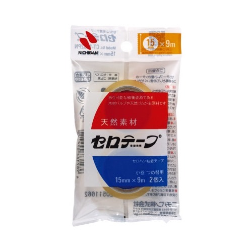 セロテープ小巻　２巻パック　１５ｍｍ画像