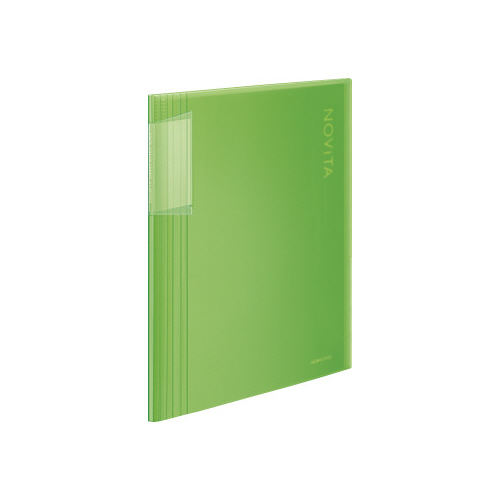 ノビータ　クリアカラー　Ａ４縦　４０Ｐ　淡緑画像
