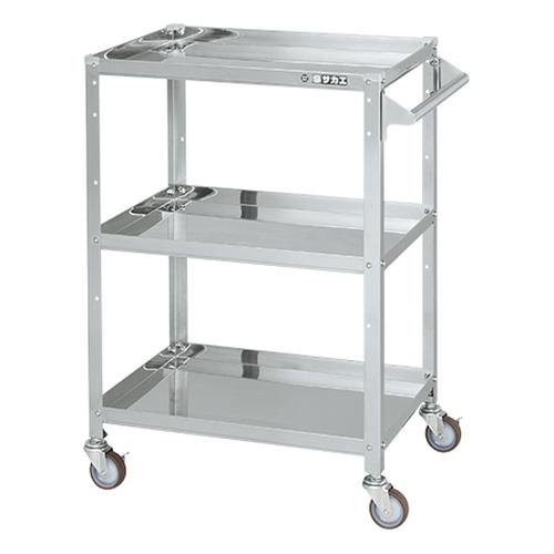 ステンレススペシャルワゴン（移動式）ＳＵＳ３０４　ＳＲ３－６０８３ＴＳＮＵ