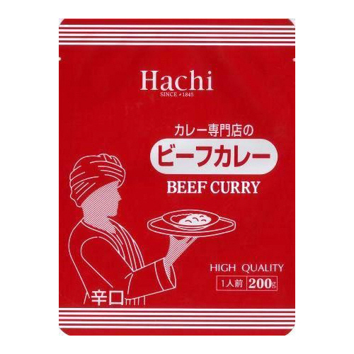 ｶﾚｰ専門店のﾋﾞｰﾌｶﾚｰ 辛口 200g 1食画像