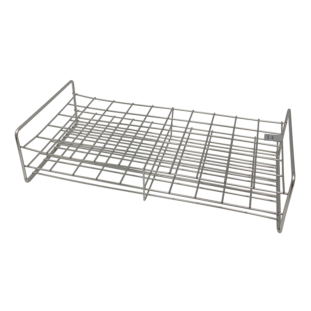 ステンレス試験管立　配列：5×10　サイズ：□32mm画像