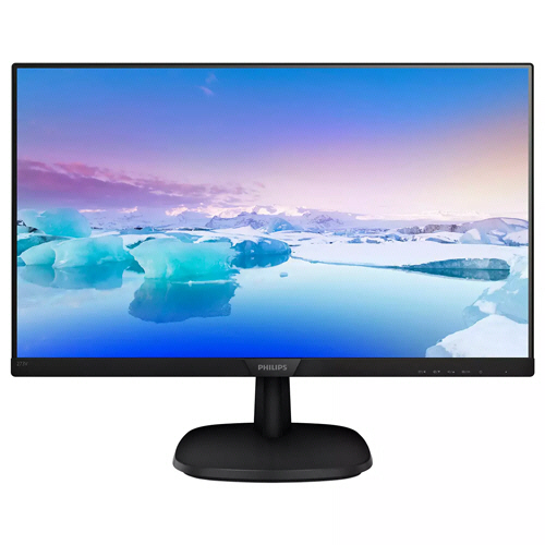 27型ﾜｲﾄﾞ液晶ﾃﾞｨｽﾌﾟﾚｲ ｽﾋﾟｰｶｰ付 ﾌﾞﾗｯｸ IPSﾊﾟﾈﾙ 5年保証 1台画像