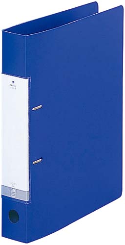 Ｄリング２穴ファイル　青Ａ４縦背幅４６ｍｍ画像