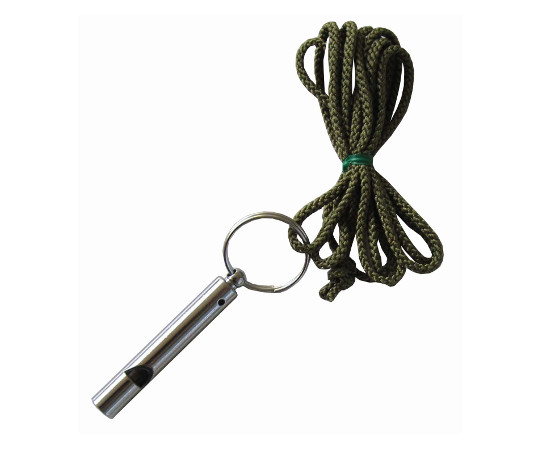 熊よけホイッスル　ひも付画像