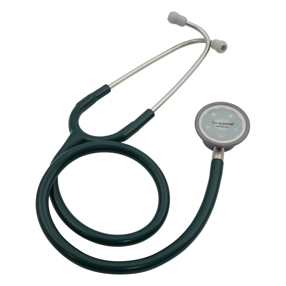 聴診器　フォーカルトーン　フォレストグリーン画像
