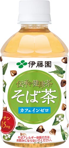 伝承の健康茶　そば茶　280ml　24本入り画像