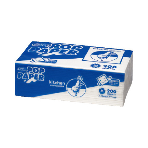 ペーパータオル　タウパー　ポップペーパーＭ白画像