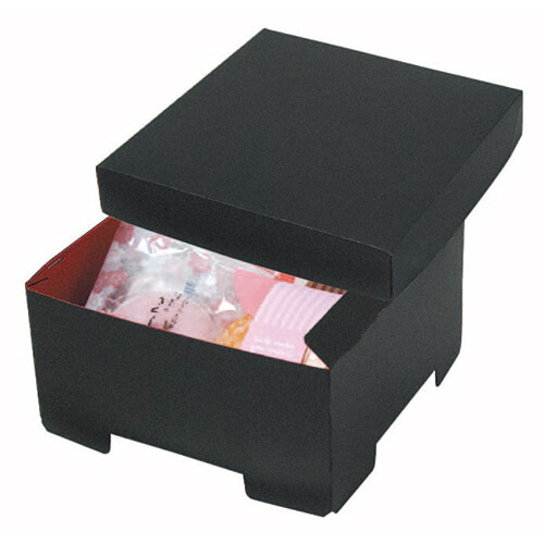 お重箱　黒画像