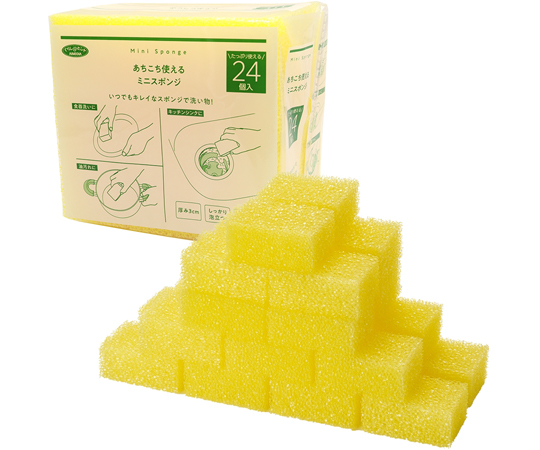 あちこち使えるミニスポンジ 24個入画像