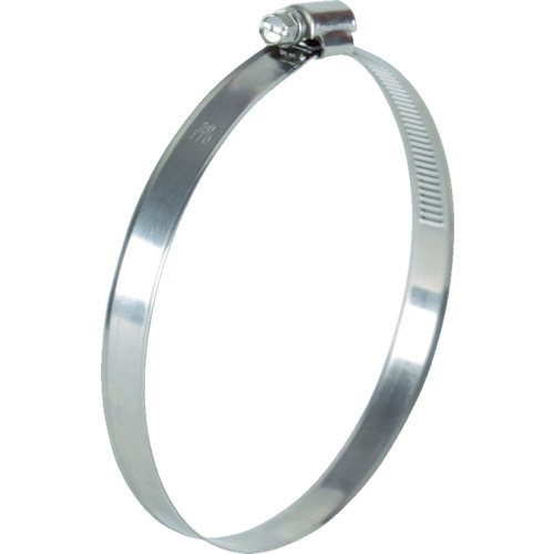 ﾎｰｽﾊﾞﾝﾄﾞ ｵｰﾙｽﾃﾝﾚｽ 傷防止ﾀｲﾌﾟ 13mmﾀｲﾌﾟ 最大径120mm 1箱(10個)画像