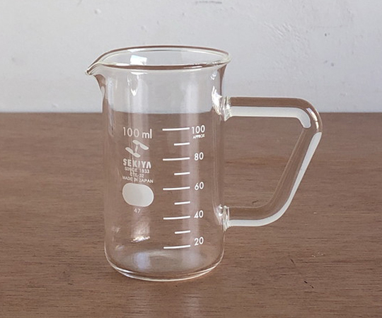 取っ手付きトールビーカー 100ml