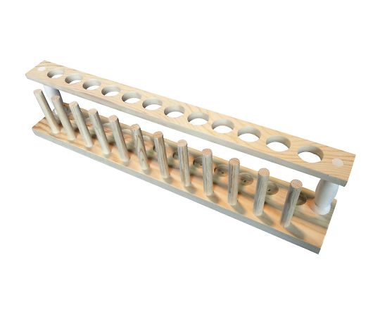 木製試験管立て　12本用画像