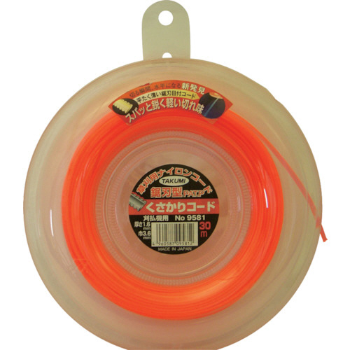 鋸刃型くさかりｺｰﾄﾞ 30m 1個画像