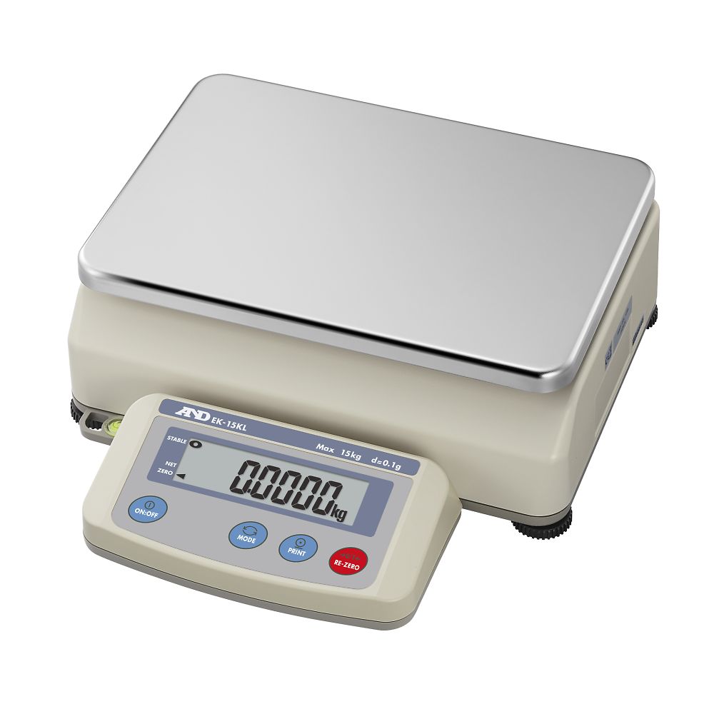 パーソナル大型電子天びん EK-Lシリーズ  ひょう量:15kg 最小表示:0.1g  一般校正付画像
