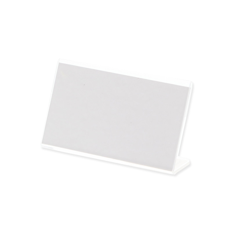 Ｌ－９０　メタクリルＬ型カード立画像