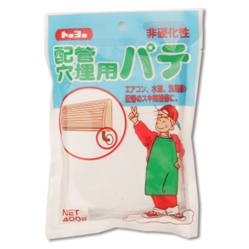 MATERAN 配管･穴埋め用ﾊﾟﾃ 白 400g 1袋画像