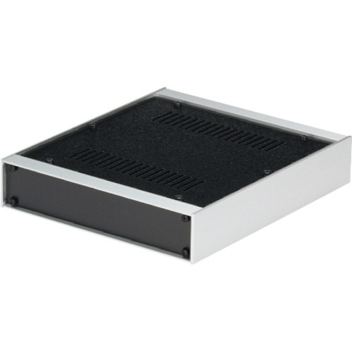 ﾊﾟﾈﾙ脱着ｱﾙﾐｻｯｼｹｰｽ ｼﾙﾊﾞｰ/ﾌﾞﾗｯｸ 1個画像