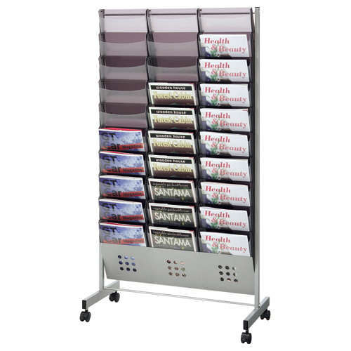 ﾊﾟﾝﾌﾚｯﾄｽﾀﾝﾄﾞ 3列10段 A4ｻｲｽﾞ 1台画像