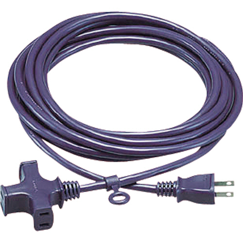 3個口 延長ｺｰﾄﾞ 15A 5m 1本画像