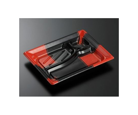 弁当容器 CTみちる K23-18N 角R-BK身 800枚画像