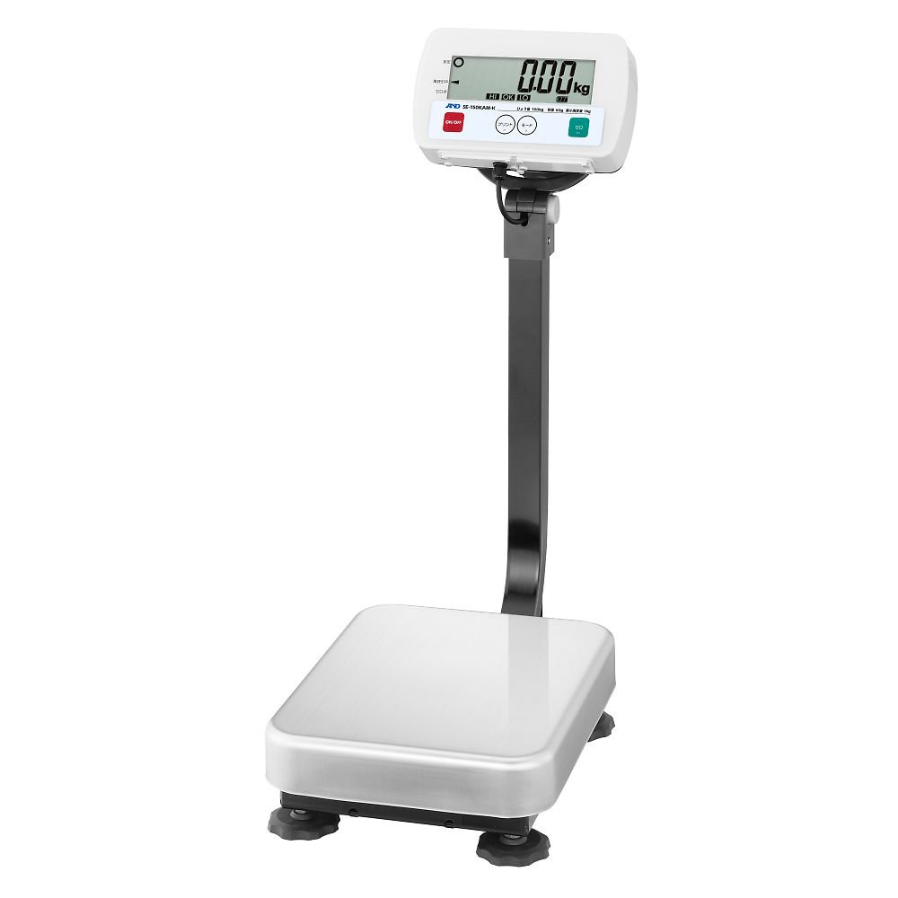 検定付きはかり フレーム 鉄製　防塵・防水台はかり SE-Kシリーズ  ひょう量:150kg 最小表示:50g画像