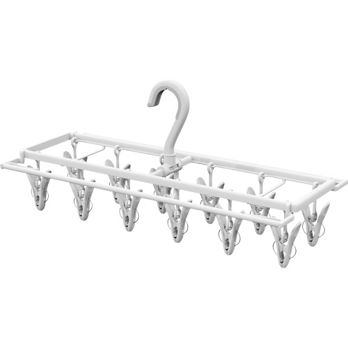 ｽﾘﾑ角ﾊﾝｶﾞｰ ﾋﾟﾝﾁ12個付 1個画像