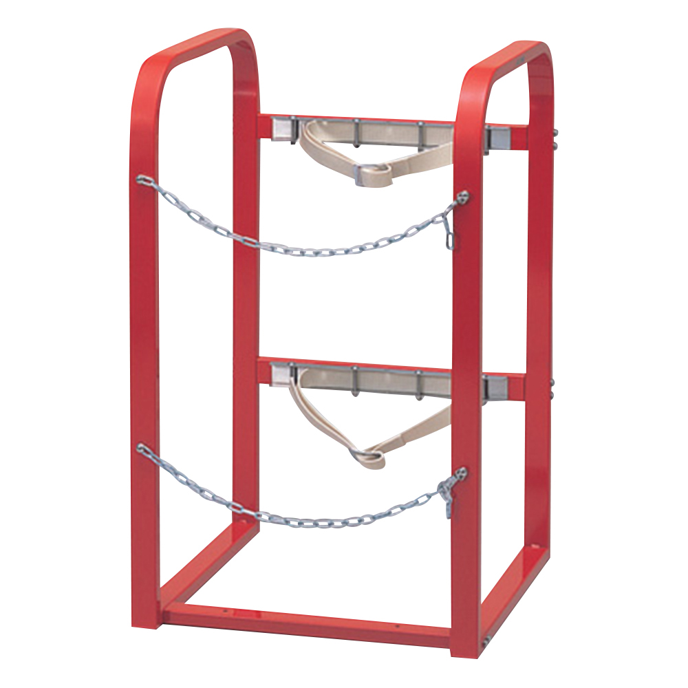 ボンベ固定スタンド　スチール画像