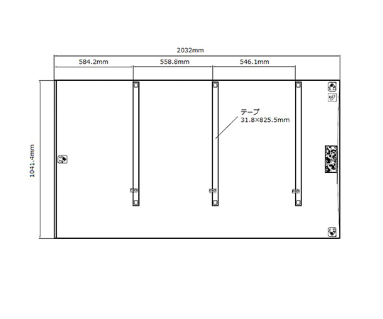 ユニバーサルCアーム用滅菌ドレープ 1040×2030mm 40枚入画像