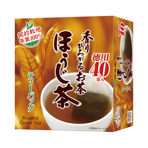 香りひろがるお茶ほうじ茶ティーバッグ４０袋画像