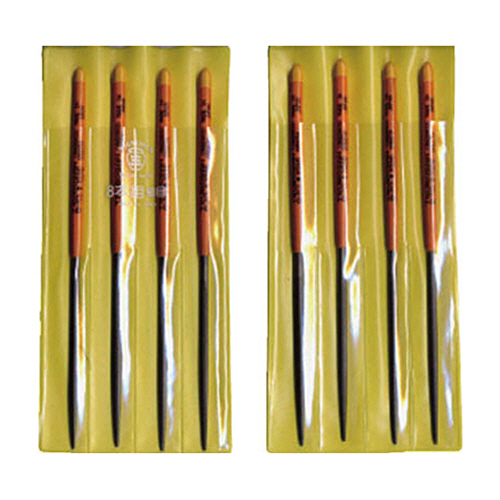 組ﾔｽﾘ 8本組(200mm) 丸 細目 1ﾊﾟｯｸ(8本)画像