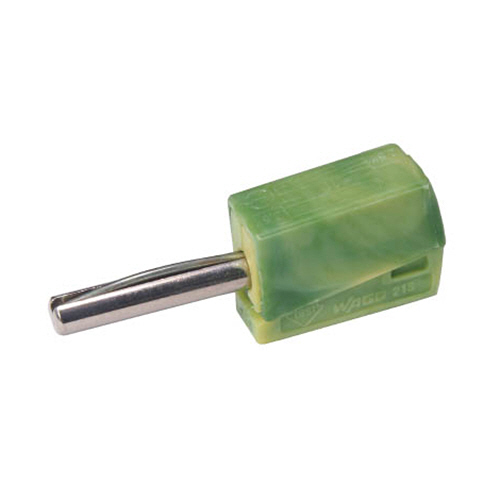 ﾊﾞﾅﾅﾌﾟﾗｸﾞ ｸﾞﾘｰﾝｲｴﾛｰ 1ﾊﾟｯｸ(4個)画像