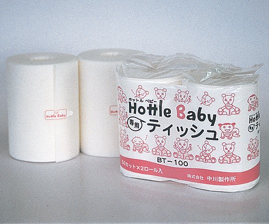 ホットルベビー 専用ティッシュ 1袋（50枚×2巻入）画像