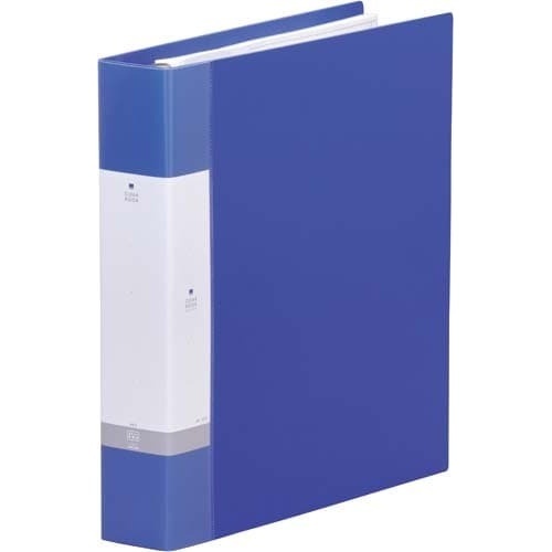 クリヤーブック交換式　青　Ａ４縦背幅５５ｍｍ画像