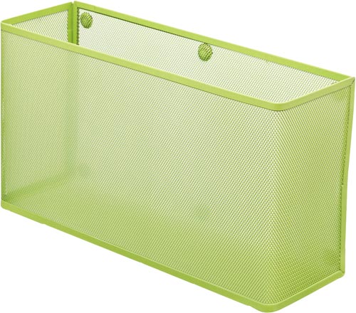 マグネットポケット　Ａ４横ワイド　黄緑　１０セット