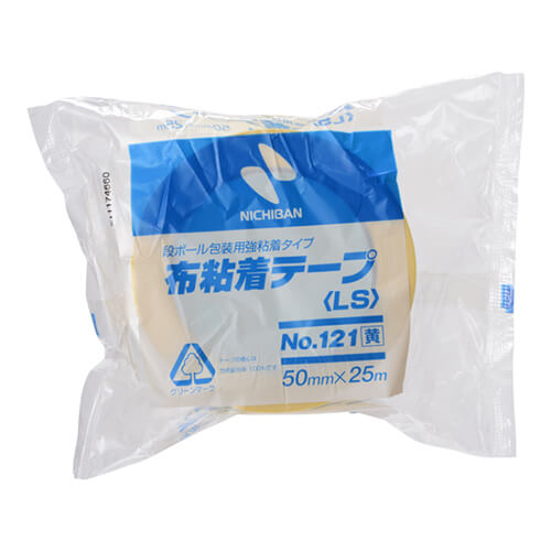 カラータイプで梱包物の識別に最適な布テープ