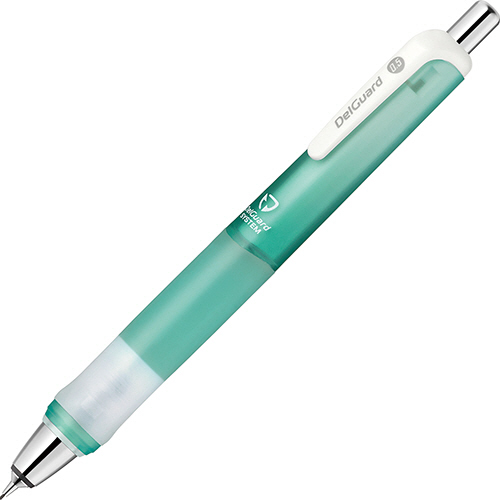 シャープペンシル　デルガード　タイプGR　0.5mm　(軸色:ミントグリーン)　1本