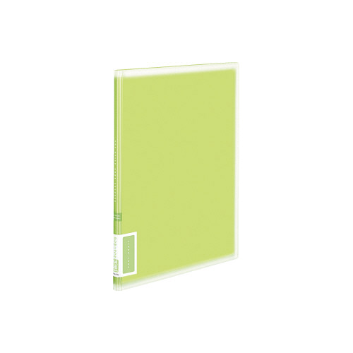 クリヤーブック＜コロレー＞固定式Ａ４ポケット　緑画像