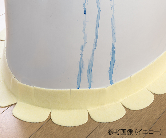 便器すきまテープ ピンク 1個（2枚入） ピンク色のテープが重なって配置された状態