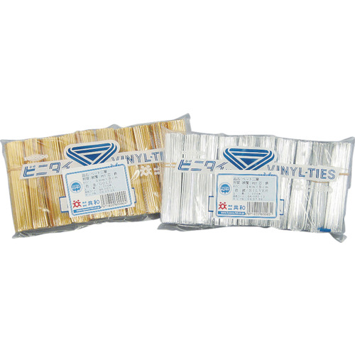 ﾋﾞﾆﾀｲ PETｶｯﾄ品 3層 金 4mm×8cm 1袋(1000本)画像