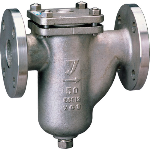 ｽﾃﾝﾚｽ製U形ｽﾄﾚｰﾅ(60ﾒ) 50A 1台画像