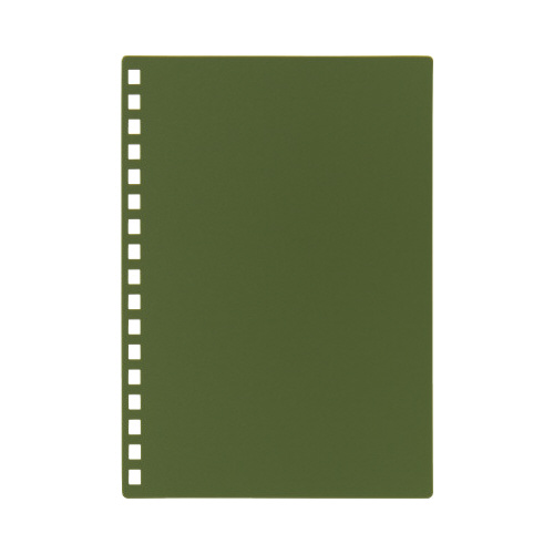 カスタマイズオープンリングノート表紙　オリーブ画像
