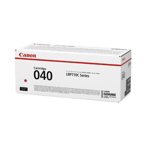 純正トナー　カートリッジ０４０Ｍ　マゼンタ画像