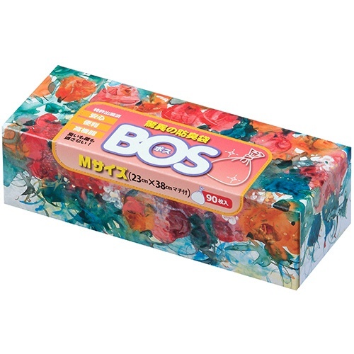 驚異の防臭袋　BOS　箱型　Mサイズ　白　1箱(90枚)画像