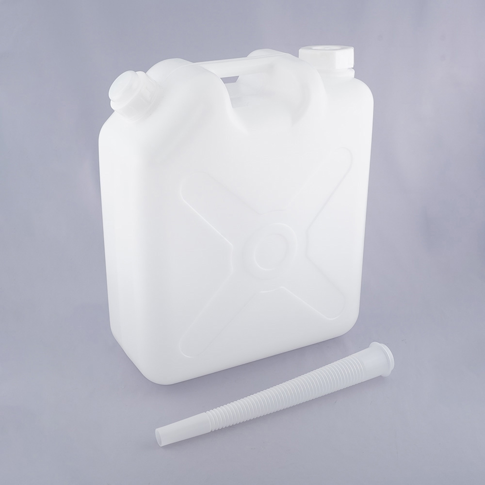 平角缶（2ヶ口・ノズル付）20L画像