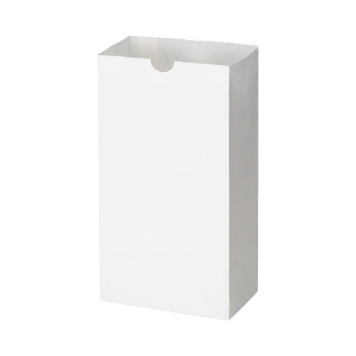 角底袋　白無地　４号　１００枚画像