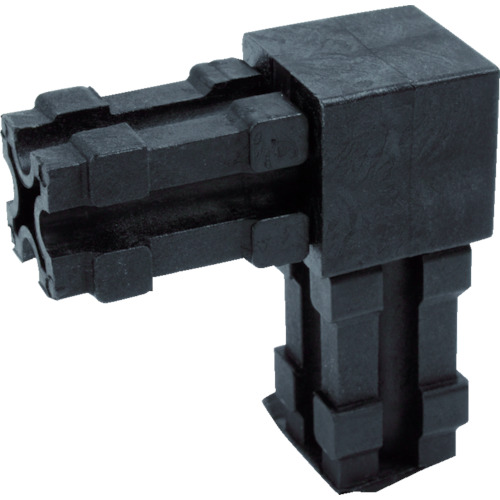 25mmｱﾙﾐﾌﾚｰﾑ用ｼﾞｮｲﾝﾄ 2方向 穴付き 1個