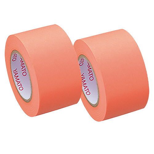 ﾒﾓｯｸ ﾛｰﾙﾃｰﾌﾟ 蛍光紙 つめかえ用 25mm幅 ｵﾚﾝｼﾞ 1ﾊﾟｯｸ(2巻)画像