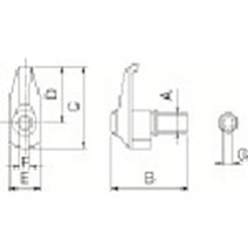 部品 ｸﾗﾝﾌﾟｾｯﾄ 1ｾｯﾄ画像