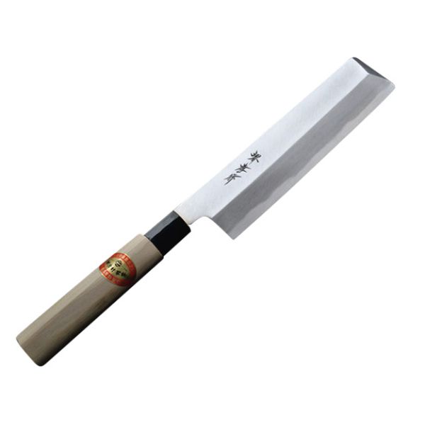 包丁 堺孝行 霞研和包丁薄刃22.5cm No.06066 青木刃物製作所画像